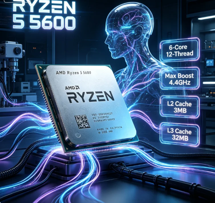 Cpu Cooler - Processeur de bureau AMD Ryzen 5