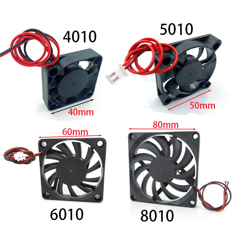 Cpu Cooler - 5V 12V 24V ventilateur de refroidissement