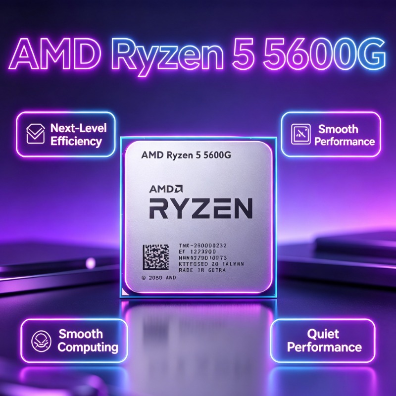Cpu Cooler - Mini PC assemblé, processeur AMD Ryzen