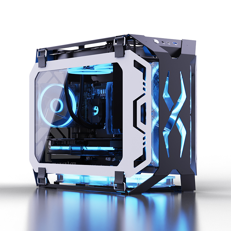 Case Fan - Boîtier de jeu Lovingcool, nouveau design,