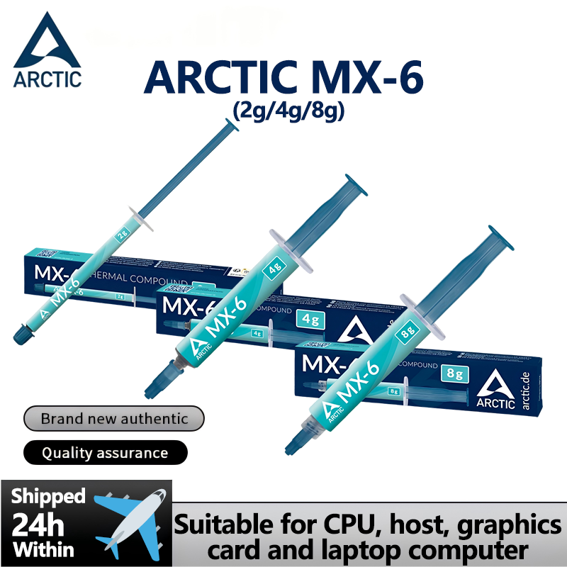 ARCTIC MX-6 (2g/4g/8g) Pâte th - Thermal Paste avis et prix
