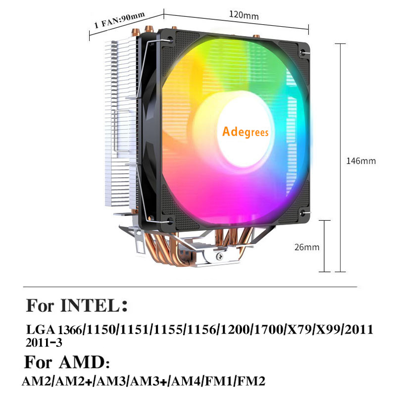 Refroidisseur de processeur X9 - Cpu Cooler avis et prix