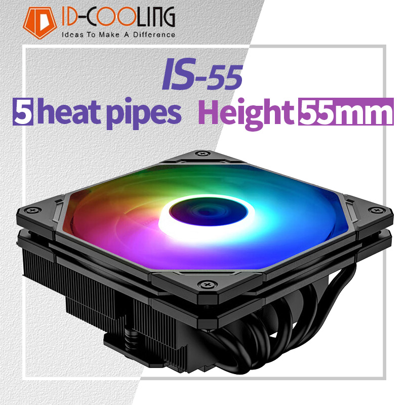 ID-COOLING IS-55 5 tuyau de ch - Cpu Cooler avis et prix